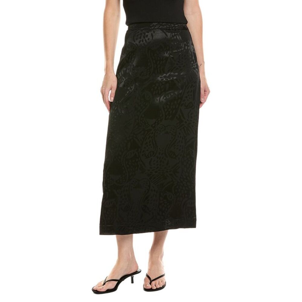 Farm Rio Womens Jacquard Maxi Skirt